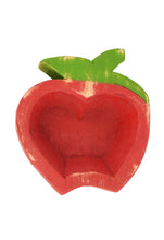Load image into Gallery viewer, Wooden Red Apple Candle
