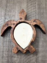 Load image into Gallery viewer, Wooden Sea Turtle Dough Bowl - Candle
