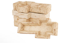 Load image into Gallery viewer, Wooden Cross Dough Bowl Candle
